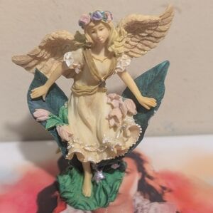 Ganz Stardust Paradise 1995 Handcrafted Mini Sparkly Fairy 4" Figurine Woodland